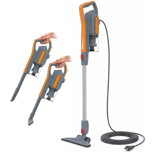 Koblenz Atlas Stick Vacuum Cleaner, 3-in-1 Cyclonic, Bagless HEPA Filtration, 600W Motor, 34 oz Dust...