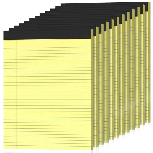 Bloc-notes micro-perforés de 21,6 x 27,9 cm pour éviter les pages déchirées au bureau