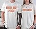 Sweet Potato Kind of Rude Potato Shirts His and Hers Matching Outfits - Couples Thanksgiving Shirt for Husband and Wife Couples Tee Black