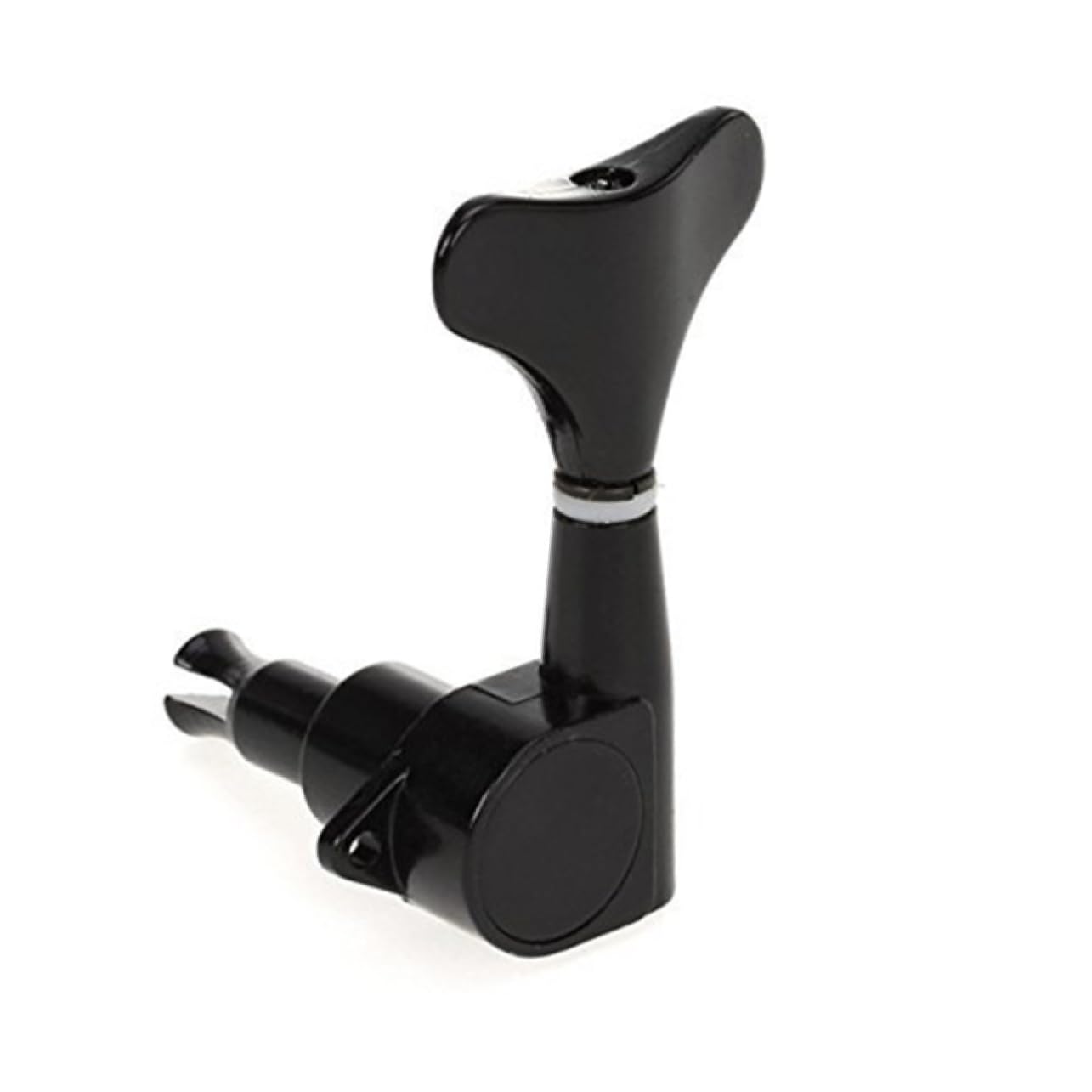 Toddmomy 4Pcs Black Bass Tuning Pegs Machine Heads for Bass Guitar Essential Accessory for Accurate Tuning Includes Left for Optimal Performance