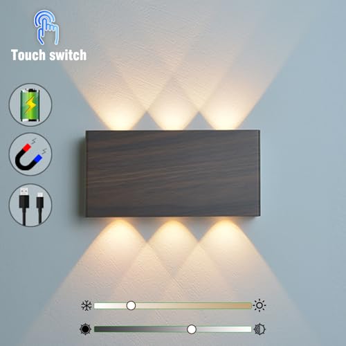 Aplique LED magnético recargable para iluminar zonas interiores sin enchufes 5