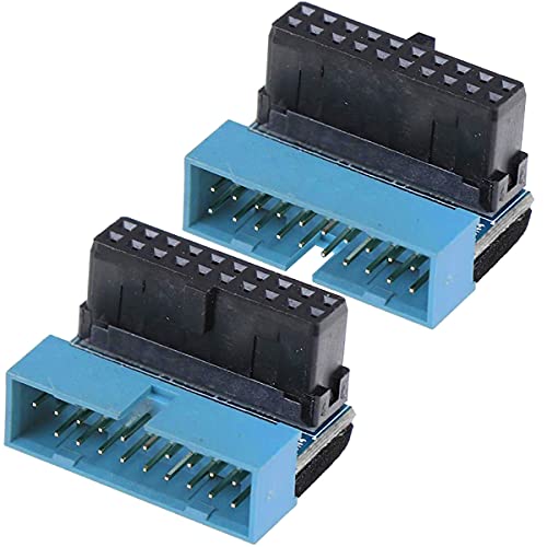 Cavo adattatore di prolunga, 2 porte USB 3.0 A maschio a 20 Pin maschio Header, scheda madre, adattatore