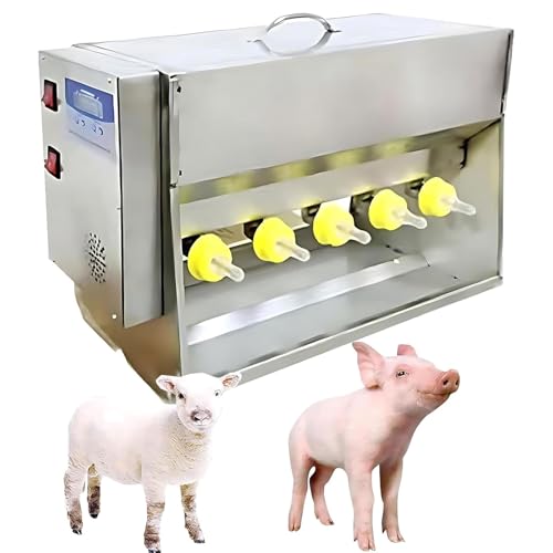 Mangeoire à lait automatique pour porcelets et agneaux avec système d'allaitement 10 tétines