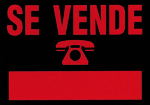 Rotulauto - Cartel Plast Se Vende Rojo Rotulauto 350X250 Mm