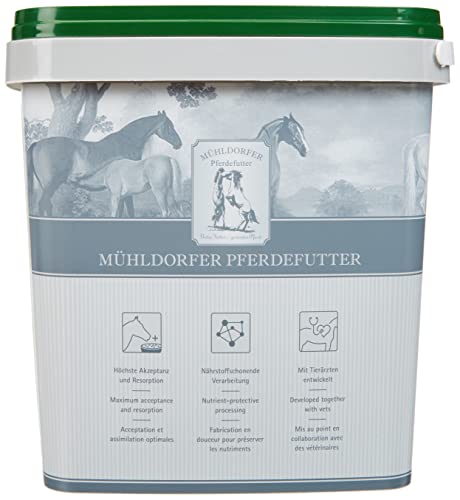 Mühldorfer Pferdefutter Mühldorfer Bronchopur Herbal - 1,8 kg - Fördert das Abhusten - Beruhigt Atemwege - Wohltuender Inhalier-Effekt