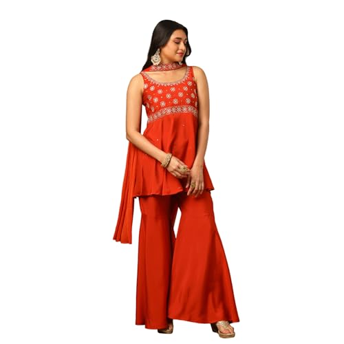 Image of Globus Women Co-ord Set (GS567530 Orange M)