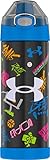 Under Armour Protege 16 Ounce Vacuum Insulated Stainless Steel Bottle, Sports Icons