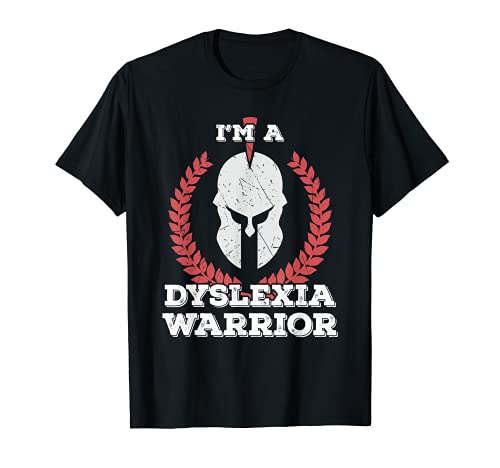 I'm a Dyslexia Warrior Dyslexia Awareness Camiseta