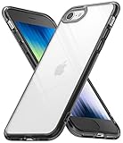 iPhone 7/iPhone 8 Case, Ringke [FUSION] Crystal Clear PC Back TPU Bumper [Drop Protection/Shock Absorption Technology] Raised Bezels Protective Cover For Apple iPhone 7 - Smoke Black