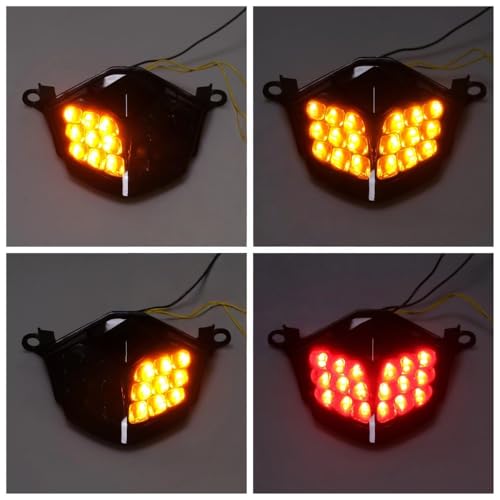 Trasero parada luces de alta resistencia para motocicletas Kawasaki 1000 5