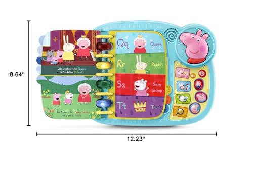 VTech Peppa Pig Learn and Discover Book , Blue