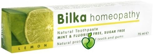 2 x Homeopathic Toothpaste with Lemon 75ml