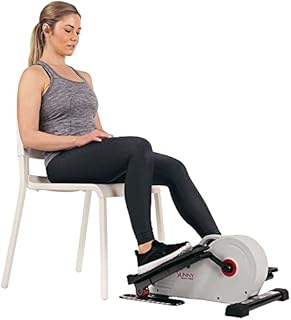 Sunny Health & Fitness Fully Assembled Magnetic Under Desk Elliptical Peddler – SF-E3872