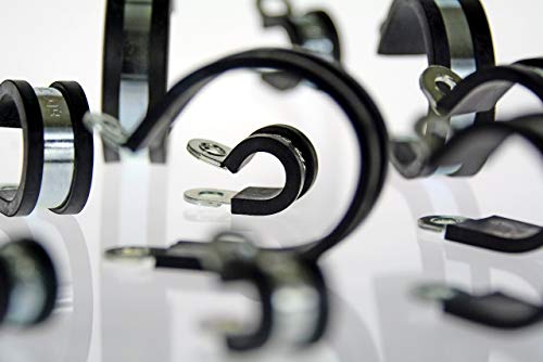 Swordfish 30181 28Pc Large Size Rubber Insulated Adel Clamp Assortment #TOP5