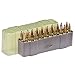 Plano 20 Round Rifle Ammo Case with Slip Cover, Medium