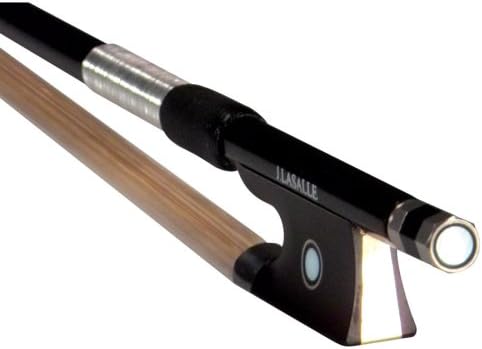 J. LaSalle LB-20 Carbon Graphite Deluxe Student Violin Bow - 4/4 Size, Natural - Image 3