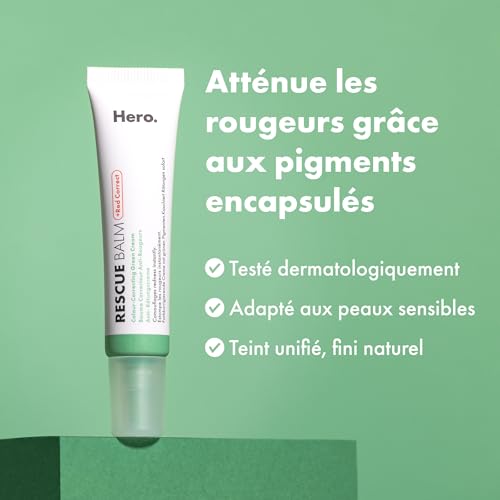 Hero Cosmetics Rescue Balm Red Correct - Baume correcteur anti rougeurs – vue 4