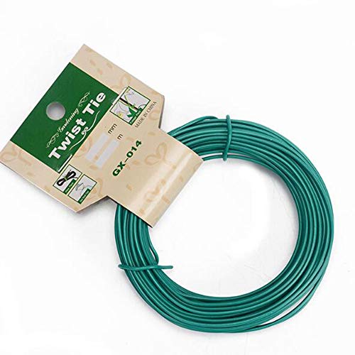 固定ワイヤー 結束ソフトワイヤー 支柱 苗木 園芸 家庭用 1.8mm*15M