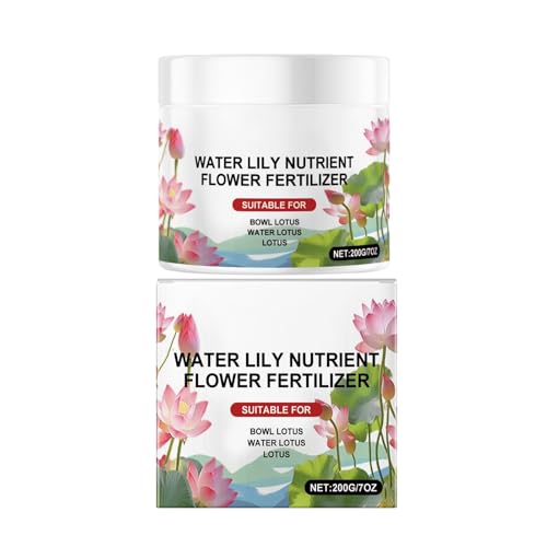 Teich-Seerosen-Nährstoff – 200 G Natürliches Blütenpulver Zur Pflege Und Düngung Von Wasserpflanzen | Düngelösung Für Wassergärten, Lotusteiche, Aquarienpflanzen Und Gartenpools