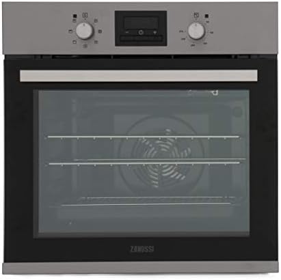 Zanussi ZOB35471XK Mutlifunction Electric Single Oven With Touch Control Programmable Timer - Stainless Steel
