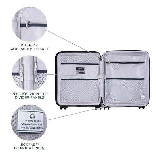 Image of Travelpro Maxlite Air V2 Hardside Expandable Carry on Luggage, 8 Spinner Wheels, Lightweight Hard Shell Suitcase, TSA lock, Ensign Blue, International Carry On 18-Inch