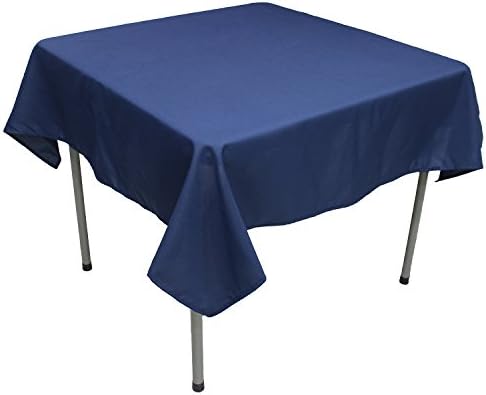 KaitatsuSen Oblong Rectangular Polyester Fabric Tablecloth, Charcoal, 70x90-Inch(178x228cm)