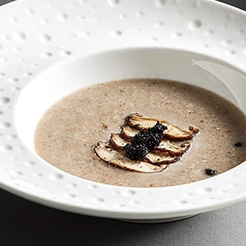 Miniatura 4 de WULFY Vajilla Ceramic Plates Can Be Used to Place Vegetable Soup, Broth, Cold Dishes, Noodles, and Fruits at Home (Size  Small)