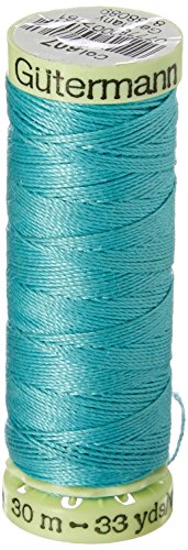 Hilo Top Stitch Heavy Duty 33 Yardas Azul Cristal miniatura 1
