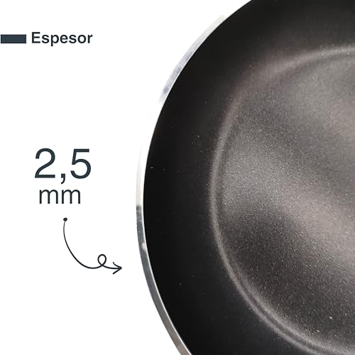 Miniatura 6 de Garinox - 14718 - Sartén Antiadherente Kai, Sartén Aluminio, Antiadherente Ilag Ultimate, Mango Hierro Forjado, Máxima Durabilidad Y Resistencia, Libre De Pfoa, Apta Para Horno, Ø18cm