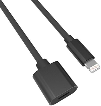 Mvpone MVBOONE Extension Cable (Black, 3.3FT) Extender Dock Cable Pass Video, Data, Audio