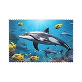 banquette maison du monde cuir Idéal pour une variété de scénarios, les sets de table HJFCZH Underwater World Fish Dolphi imprimés pour table à manger sont assez polyvalents pour une utilisation dans les hôtels, les maisons familiales et les banquets spéciaux, servant à la fois de protecteurs de table fonctionnels et de décorations élégantes qui améliorent l'ambiance de n'importe quelle salle à manger ou espace de cuisine avec leur construction ferme et fiable.