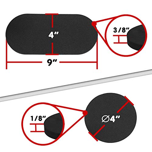 10 Pack Bass Drum Patch, Pedal Patches and Drum Pads, Water and Weather Resistant, Neoprene Rubber, Durable and Strong Adhesive Made in USA (10 Pack) - Thumbnail 5