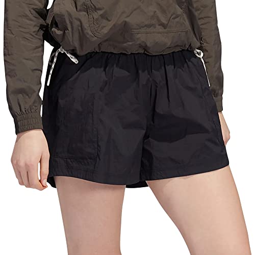 Short utilitaire tissé femme adidas noir en taille M pour le quotidien
