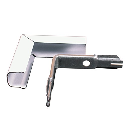 Wiremold Metal Raceway, Extending Power, On-Wall, Outside Elbow, White, Bwh8 #TOP12