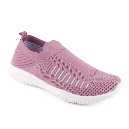 Image of Women Running Shoes | Lightweight Sports Shoes | Comfortable Walking & Gym Shoes | Non Slip Sole Casual Shoes for Women | Size. 5-8