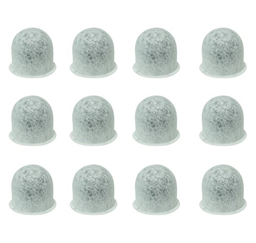 BVANQ Replacement Charcoal Coffee Filters Water Filter Cartriges for Hamilton Beach Coffeemaker BrewStation & Stay or Go (80674) (Not for Farberware) (Set of 12)