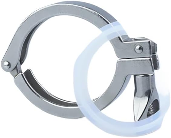 1PC 3.5" 304 Stainless Steel Tri Clamp Clamps for Ferrule 106mm BHBHCPZGR