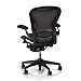 MingYi.office Lumbar Support Pad Replacement for Herman Miller Classic Aeron Chair Office Chair - Graphite/Black - Size B