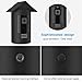 HOLACA Water-Proof Silicone Cover Protective Case for Stick Up Cam Pro Cam Battery HD Security Camera(3rd Generation) - Anti-Scratch Protective Cover for Full Protection (Black)