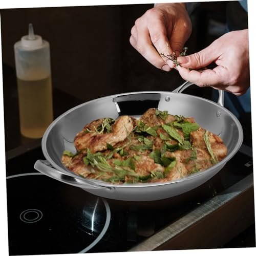 Wok de Acero Inoxidable VICASKY con Asas Antideslizantes miniatura 6