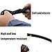 Solid Silicone Rubber Cord Dia 1mm-25mm Black High Temperature Round Rubber Rod Bar Seal Strips Wire O Ring Gasket for Industrial Machinery DIY(3mm*10m)