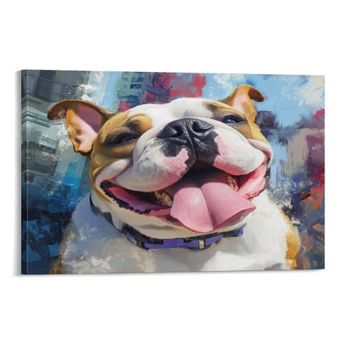 Peinture sur toile impression murale salon chambre 40x60cm