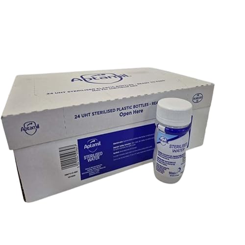 Aptamil/Cow & Gate Distilled Sterilised Water 90ml Bottle (Pack of 24)