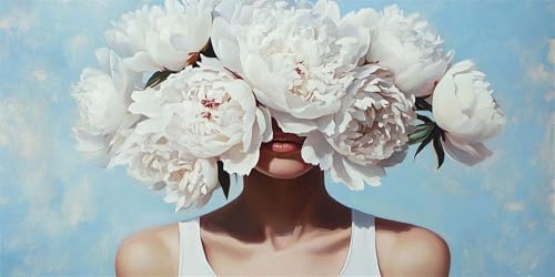 �������G �y�C���g�o�C�i���o�[ DIY �L�b�g �� �Ǐ��� �A�[�g�N���t�g �� �G���|�L�b �G�̋������ �h��Ԃ��|�� ���e�L�����o�X�f�ސF�A�N�����G�̋� �y�C���g�u���V �Z�b�g �C���e���A�f�R���[�V�����ɍœK �t���[�����X 90x140cm U-1