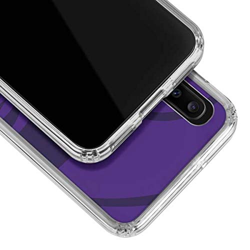 Skinit Clear Phone Case Compatible with Galaxy A20 - Officially Licensed NFL Minnesota Vikings Double Vision Design