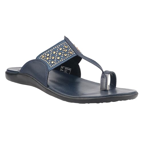 Image of Medifeet Women's Studded Toe-Ring Sandals