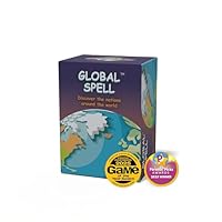 Global Spell - Fun Geography Card Game for Kids Age 7+ | Learn Country Maps, Flags & Facts | Educational for Families & Classrooms