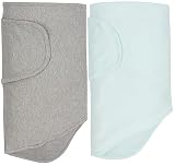 Miracle Blanket 2-Pack Baby Sleep Wearable Swaddle Wrap for Newborn Infant Boy or Girl 0-3 Months, S