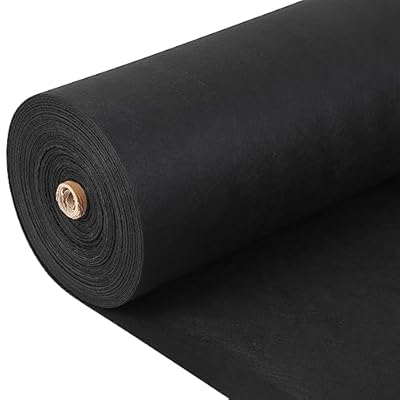 GarveeLife Geotextile Landscape, 3 ft x 300 ft & 6 oz Geotextile Fabric, PP Drainage 350N Tensile Strength & 440N Load Capacity, for Driveway & Road Stabilizationr, Erosion Control, French Drains