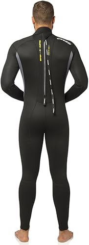 Miniatura 2 de Cressi Traje de neopreno completo para hombre con cremallera trasera para buceo y actividades acuáticas - Rápido 0.197 in diseñado en Italia
